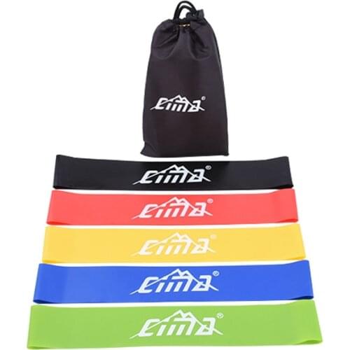 Fitness Elastic Resistance Bands for Fit Exercise Gym Yoga Loop Band Workout Set Hip Pull Rope up Strength Training Equipment