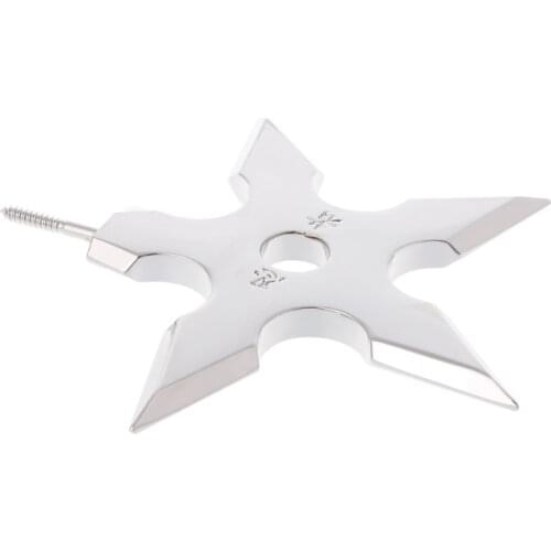 Ninja Throwing Star Cap Coat Hooks Holder Bedroom Wall Stainless Steel Hangers new
