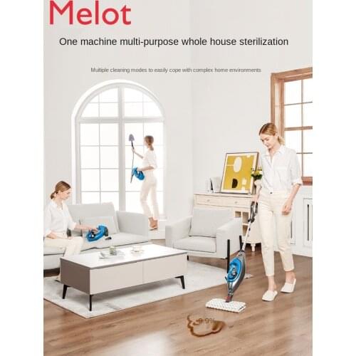 Multifunctional High Temperature Steam Mop T8 Grain of Rice Household Mopping Gadget Machine Non-Wireless