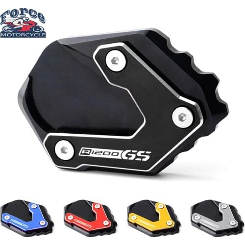 Motorcycle CNC Kickstand Side Stand Enlarge Extension For BMW R 1200 GS LC R1200GS ADV Adventure 2014 2015 2016 2017 2018