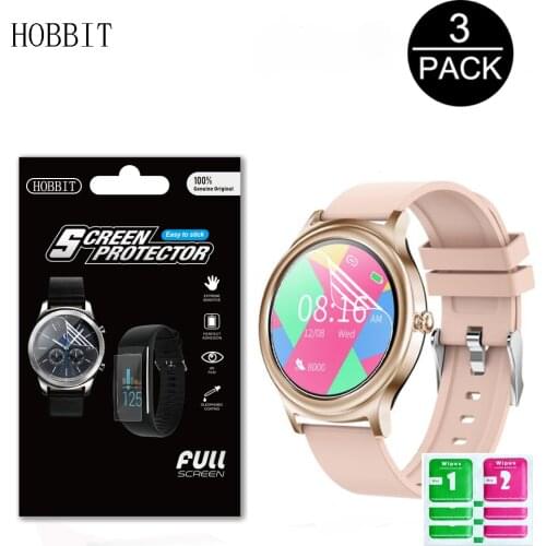 3PCS HD Clear Soft TPU Hydrogel Film For COLMI V31 2021 SmartWatch Full Coverage Screen Protector Ultra-thin LCD Film Not Glass