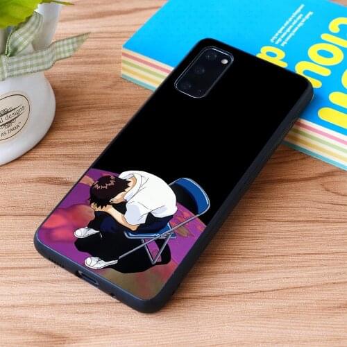 For Samsung Galaxy It all comes tumbling down (Shinji Ikari) Soft TPU border Samsung Galaxy Case