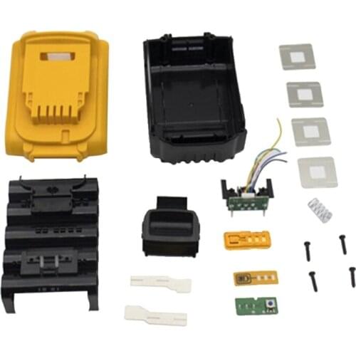 N7MC Suitable for 20V DCB200 Li-Ion Batterij Plastic Case Opladen Bescherming Circuit Board Box Shell Voor