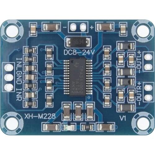 New 2X15W Digital Audio Stereo Amplifier Module Board TPA3110 Class D Power AMP Stereo Speaker Amplifiers Electronic Components