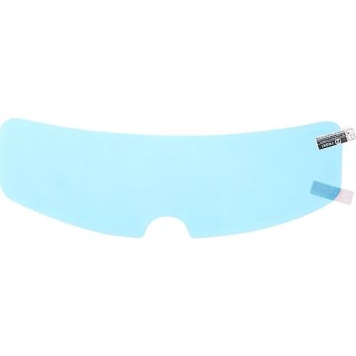 2Pcs Motorcycle Helmet Film Anti-Fog+Rainproof Clear Patch Film Waterproof