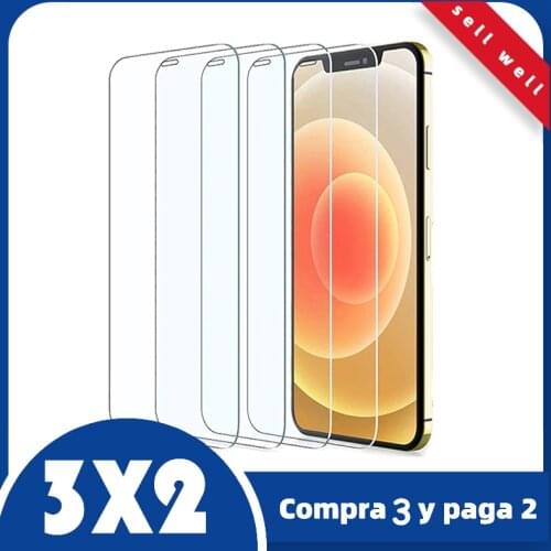 Crystal Protector glass iPhone 11 12 Pro Max XS XR 7 7 6s Plus screen Protector for iPhone tempered glass