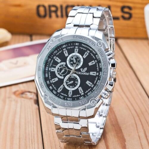 Sudysng Mens Silver Watch