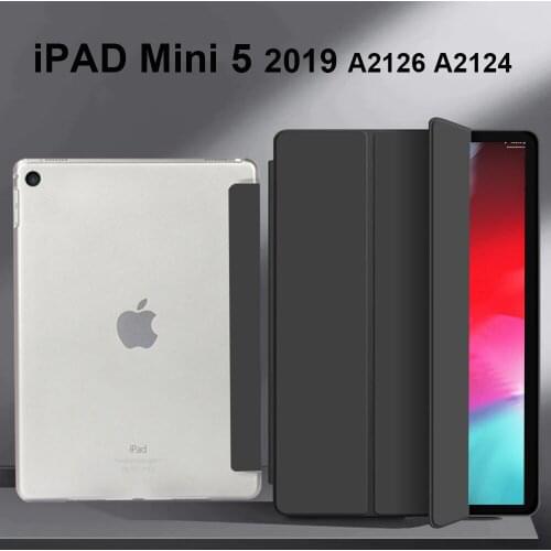 Smart Cover For iPad Mini 5 2019 Tablet Cover for iPad Mini 5 7.9'' Case Funda for iPad Mini5 A2126 A2124 Auto Wake Sleep Cover