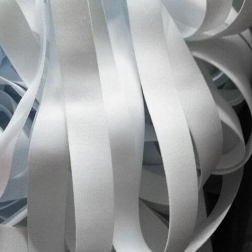 1KG15mm 20mm 25mm 30mm 35mm 38mm Heat Thermal Transfer Polyester Thick White Tape Webbing Ribbon Sublimation Not Iron Not Permed