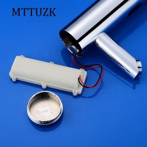 Sensor Faucet Automatic Inflrared Sensor Hand Touch Free Tap Hot Cold Mixer Sink Mixer,BathroomTap torneira banheiro