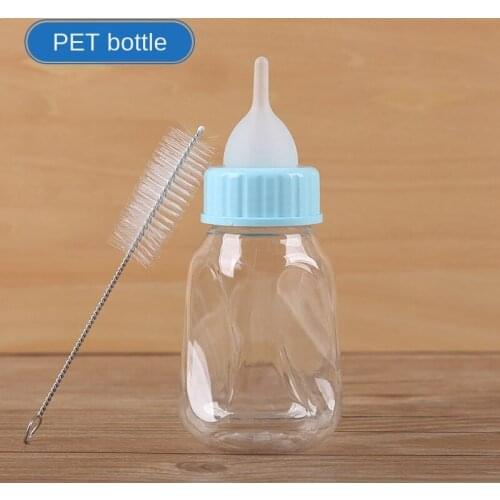 Puppy Cat Feeding Bottle Pet Silicone Feeding Bottle Small Pacifier Dog Cat Nursing Water Milk Feeder Drinking Bottle Supplies