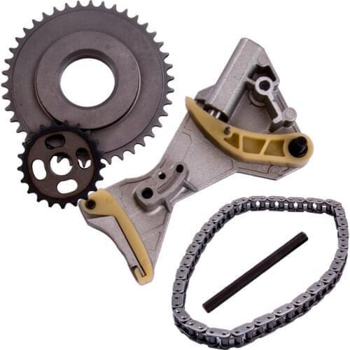 For Audi A4 A6 VW Passat 2.0 TDI 16V BLB Oil Pump Chain Tensioner Kit 03G115124D 03G103333E for A4 A6 Passat BLB BKP BNA