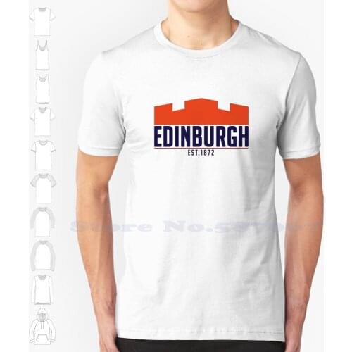 Edinburgh Rugby Custom Funny Hot Sale Tshirt Edinburgh Rugby Scotland Scottish Glasgow Rugby Union Football Edinburgh Rugby
