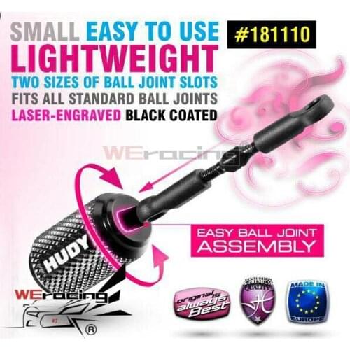 Hudy Pull Rod Tool Ball Joint Wrench Assembly And Disassembly Pull Rod Tool 181110 Ball Joint Wrench For RC Car