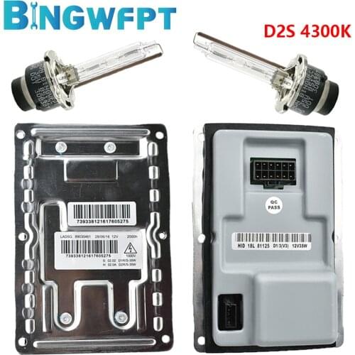 HID Xenon Ballast+D2S LAD5G 12Pin D2R 89030461 89032131 89030967 89015132 89027878 89030463 For B6 A4 Porsche Jaguar