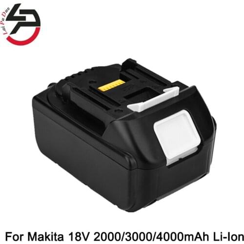 4.0Ah 3.0Ah 2.0Ah 18V Li-Ion Power Tool Battery For MAKITA:BL1830,194205-3,BDF452HW,194309-1,LXT400,BJR181,LXT401
