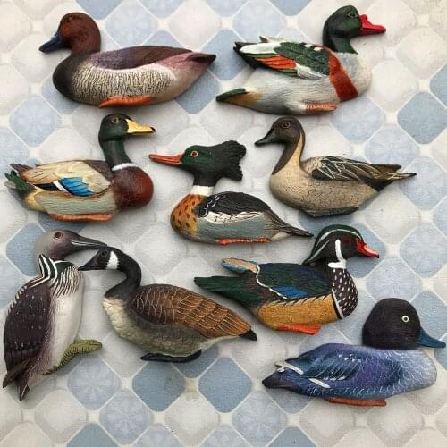 Fridge Magnet Resin Creative Quality Collection Super Fine Ducks