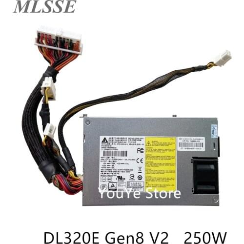 Original For HP DL320e Gen8 V2 250W Power Supply 748336-101 751909-001 748343-001 DPS-250AB-95 A 100% Tested Fast Shipping