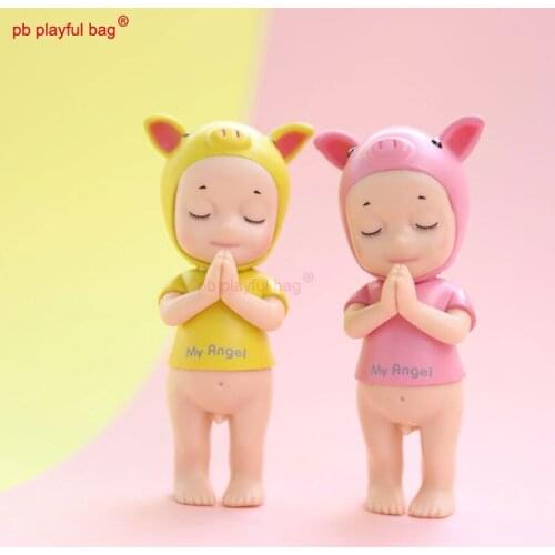 PB Playful Bag Sonny Angel Doll Action Model Boys and Girls Toy Car Ornaments Cake Decoration Childrens Creative Gift HG118