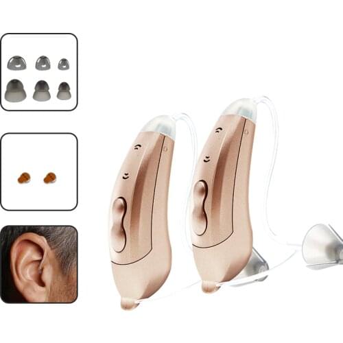 New Hearing Aids Audifonos Mini 10-Channel Digital Hearing Amplifiers Portable Sound amplifierWireless Ear Aids for Elderly