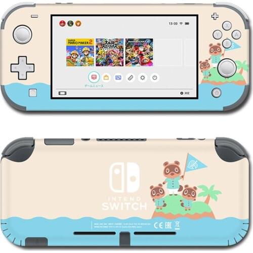 Switch Lite Animal Crossing Skin Protector Sticker for Nintendo Switch / LITE NS Console + Controller + Stand Holder Protective