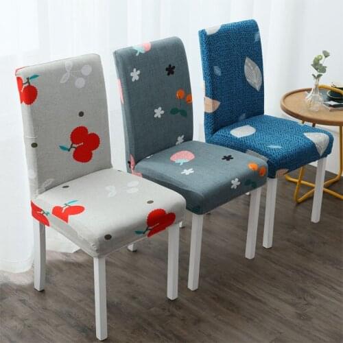 Chair Cover Protector Slipcover Elastic Spandex Seat Cover for Office Wedding Banquet Hotel Chaise Chair Covers Kichen Chairs