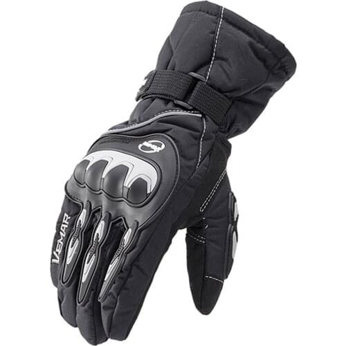 Winter Motorcycle Gloves 100% Waterproof Touch Screen Warm Moto Glove Men Protective Moto Luvas Guantes Motocross Gloves