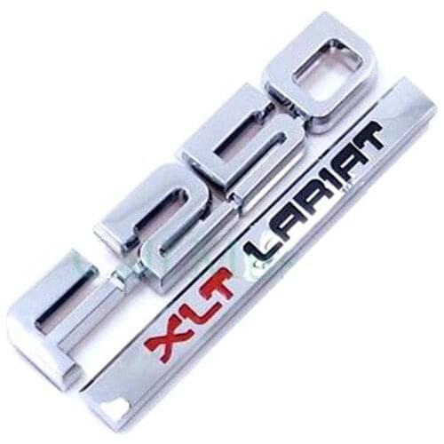 1pcs/LOT xABS Plastic F-250 F250 XLT LARIAT F250XLT LARIAT Car Sticker Emblem Badge Sticker 3d Auto