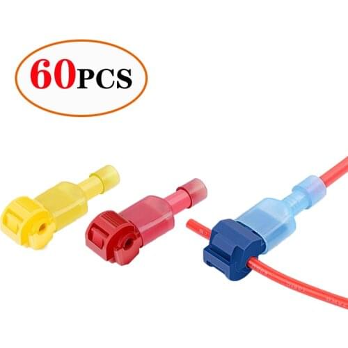 Dropshipping 2021 Best Selling Products T Type Tap Quick Electrical Cable Connectors Snap Splice Lock Terminal Wire Connector