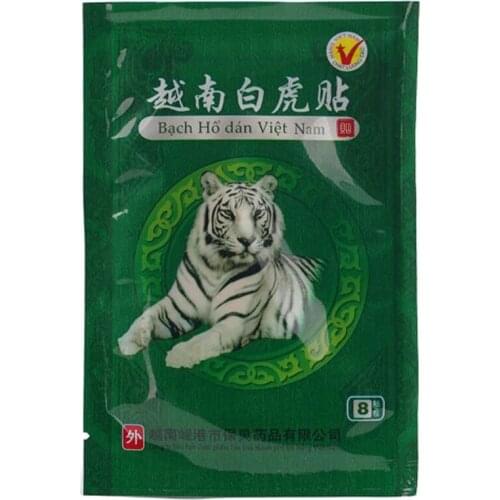 104Pcs Vietnam White Tiger Balm Pain Patch Body Neck Massager Meridians Stress Relief Arthritis Capsicum Plaster
