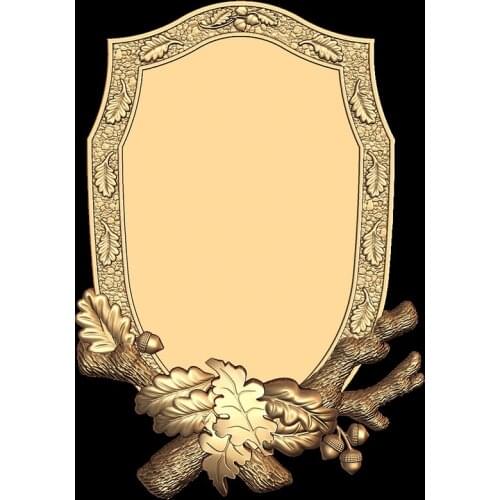 3D Model for CNC Router Engraver Carving Machine Relief Artcam Aspire in STL File format Hunting Medallions Decor