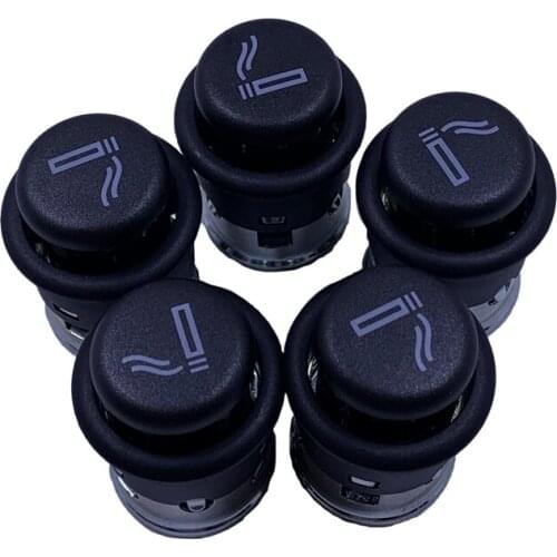 5Pcs Car Cigarette Lighter For Jetta Golf Passat Polo Sharan Beetle SEAT Leon SKODA 1J0 919 307 9B9