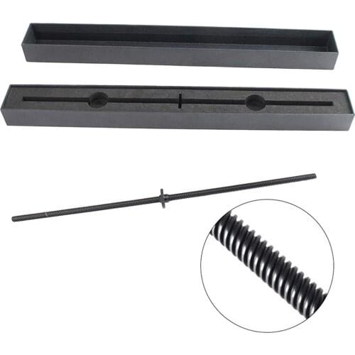 520mm T8 PTFE Coated Lead Screw Rod 8mm w/ Nut for X1 3D Printer Parts, has a low friction coefficient