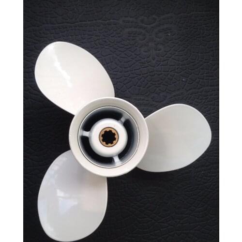 Parsun 9.25x11-J.For 9.9HP-15 HP For Parsun propellers Aluminium Propeller marine outboard propellers 8 tooth spline