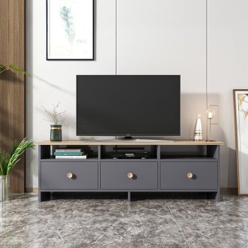 Anthracite Design Oslo Tv Unit Width 50cm Height 47 Depth 36