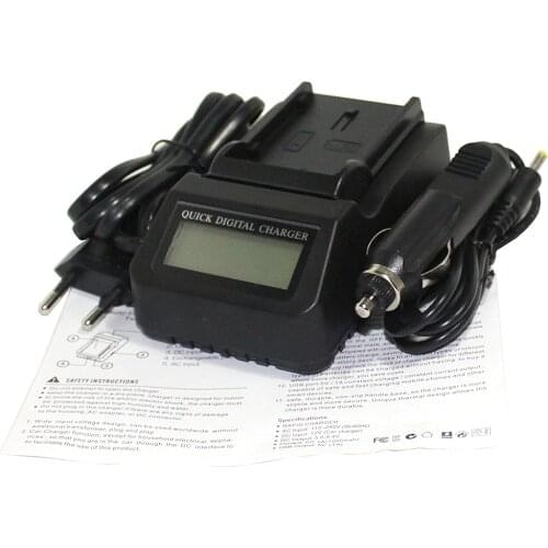 Hot sales D-LI90 DLI90 D LI90 Li-ion Camera Battery LCD Fast Charger For Pentax PENTAX K-7 K-7D K-5 K-5 II 645D K01 z1