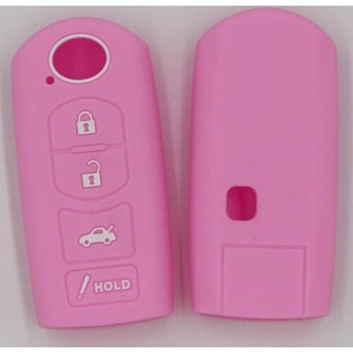 Car Remote Key Case Fob Cover For Mazda 2 3 5 6 Atenza CX-3 CX-5 CX-7 CX-9 MX5 Keyless GO Silicone Protector