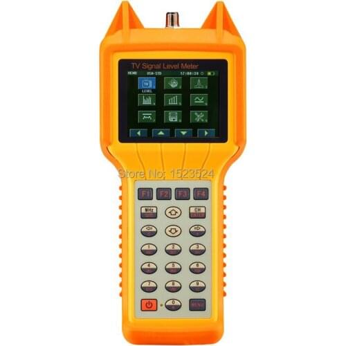 RY-S1130 TV Digital CATV Signal Level Meter Cable Testing 46-870MHz MER BER