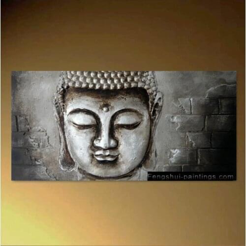 Zen Buddha Canvas Wall Art Modern Contemporary Abstract Painting Hand Painted shipping free
