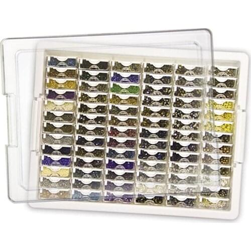 42/50/78 Grid Drill Containers for Diamond Painting Storage Containers Storage box Diamond Painting Accessories tools