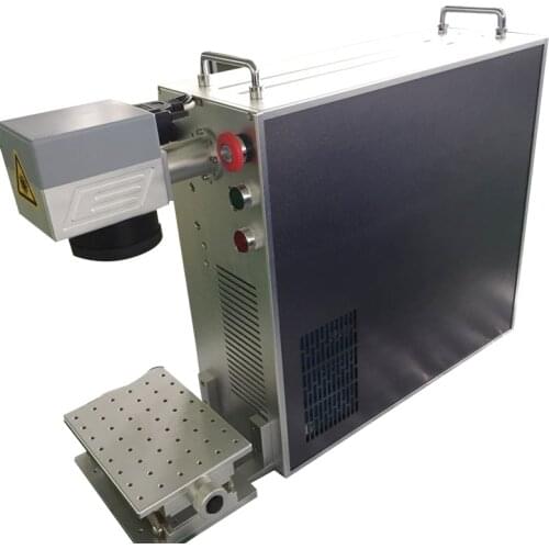 20/30/50W Raycus/Max Portable Fiber Laser Credit Card Laser Engraving Machine For Business Use Home Use With Small Metal Crafts