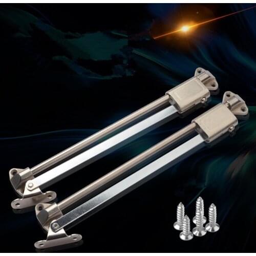 Alloy Positioning Pneumatic Support Rods Furniture Cabinet Door Spring Close Hinge Hydraulic Gas Slides Lift Strut Support Rod