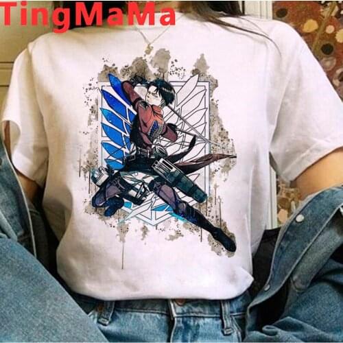Attack on Titan Titans Attack top tees men japanese harajuku grunge graphic tees tshirt couple clothes