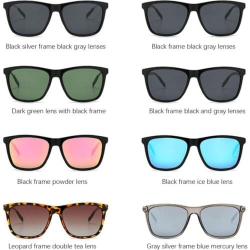 Professional Polarized Cycling Glasses Bike Goggles Outdoor Sports Bicycle Sunglasses Retro Square Cool Boy Sunglasses Anti-UV