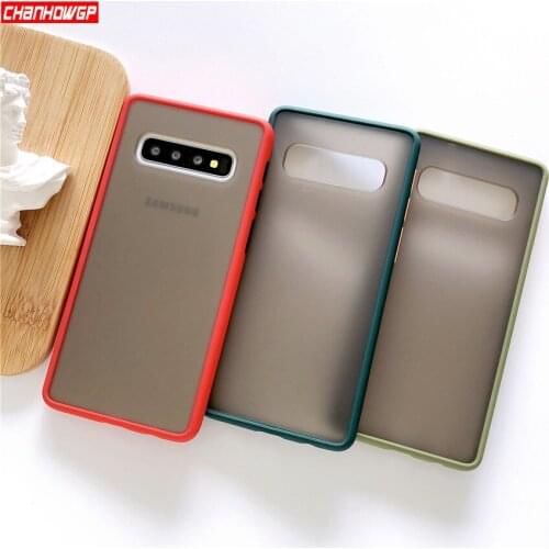 Shockproof Matte Case For Samsung Galaxy S8 S9 S10 Note10 Plus Note8 A10S A20E A30 A40 A50 A60 A70 A10 A20 Transparent Cover