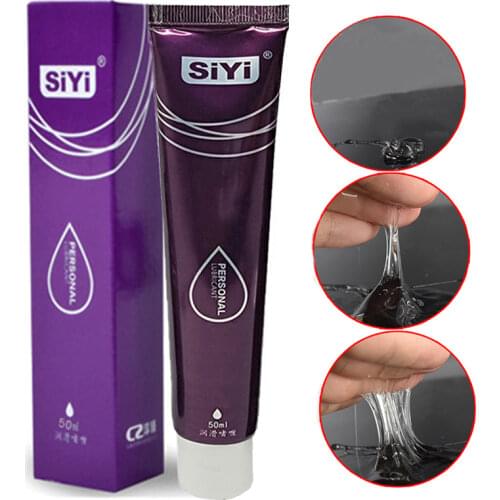 50ml Personal Sex Lubricant Penis/Dildo/Sex toys Lubricant Transprant Water soluble Cream Sex Oil Vaginal/Anal Gel Sex Products