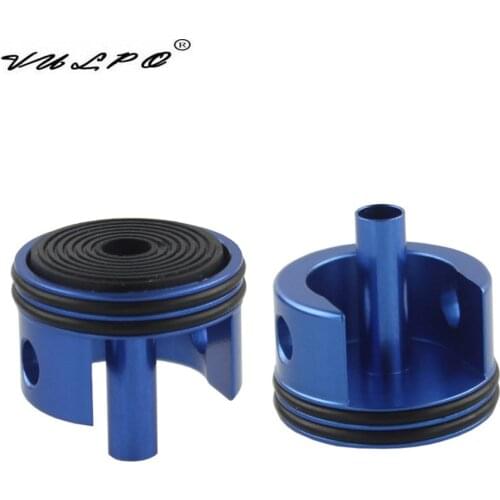 VULPO CNC Alumiuml Machined Ultra Cylinder Head For AK Ver.3 AEG Gearbox