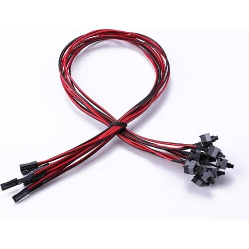 10pcs/lot Computer Host Switch Line Restarting Power Line AXT Computer Chassis Power Switch Line Power Cable Hot Sale Promotion