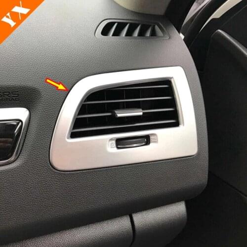 ABS sliver For Renault Koleos Car front Air conditioning deco outlet panel Cover Trim Car product replace accessories 2017 2018