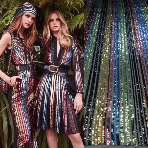 African Net Sequins Laces 5yard Latest Nigerian Laces 2020 silver Sequin Fabric For Sewing Dress Tulle Lace Fabric X19712